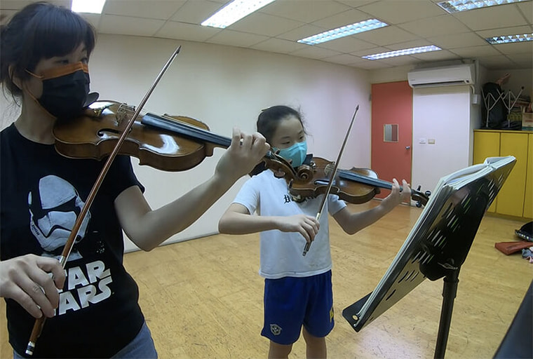 violin